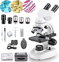 BOGRINUO Compound Binocular Microscope 40X-2000X Magnification — image 9