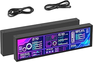 AISHICHEN 8.8-Inch PC Temperature Display