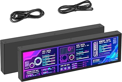 AISHICHEN 8.8-Inch PC Temperature Display