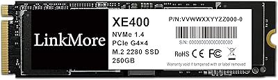 LinkMore XE400 250GB PCIe Gen4 NVMe SSD