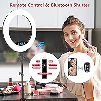 EOTO LIGHT 19-inch LED Ring Light with Tripod — image 3