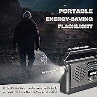 PRUNUS NOAA Weather AM FM Portable Radio J15WB — image 7