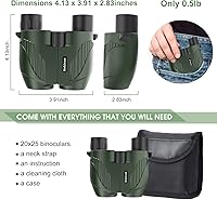 Rodcirant 20X25 Compact Binoculars — image 4