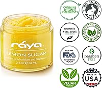 RAYA Lemon Sugar Facial Scrub 2.33oz — image 4
