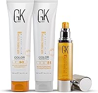 GK Hair Moisturizing Shampoo and Conditioner Set with Argan Oil Serum 100mL/50mL — image 1