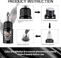 Hawink Tattoo Ink Color Set 21 Colors 0.5 Fl Oz — image 4