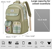 Girls School Backpack with Laptop Compartment — image 3