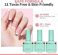 Modelones Gel Nail Kit with LED Light and Press On Nails — image 5