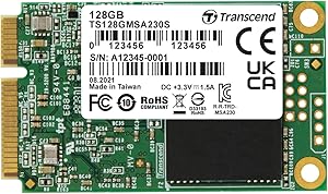 Transcend MSA230S 128GB mSATA SSD