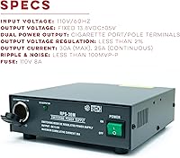 BTECH RPS-30M 30 Amp Bench Power Supply — image 2