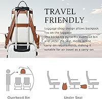 Mroede Leather Laptop Backpack for Women — image 6