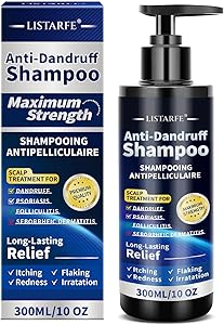 Listarfe Dandruff Shampoo for Men and Women, 300mL Review