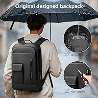 Heroic Knight Slim Laptop Backpack for Men, 15.6-inch — image 7