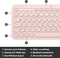 Logitech K380 Pebble Wireless Multi-Device Keyboard — image 6