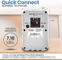 Pyle PDWRBT56WT Bluetooth Outdoor Speakers — image 7