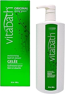 Vitabath Original Spring Green Moisturizing Bath & Shower Gel Wash 32 oz Review
