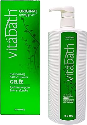 Vitabath Original Spring Green Moisturizing Bath & Shower Gel Wash 32 oz