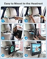 WONNIE 10-Inch Dual Screen Car DVD Player — image 7