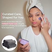 Efforest Facial Towels for Estheticians – Grey, Pack of 5 — image 2