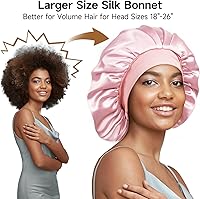 Umisleep 22 Momme Mulberry Silk Bonnet - Light Pink — image 4