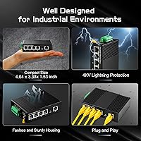 Binardat 5-Port Gigabit Industrial Ethernet Switch — image 6