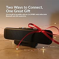 Cyber Acoustics CA-2890BT USB & Bluetooth Speaker Bar — image 2