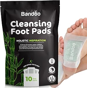 Bandoo Original Deep Cleansing Foot Pads, 10 Count Review