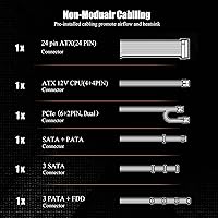 ESGAMING 600W ATX Power Supply PSU — image 8