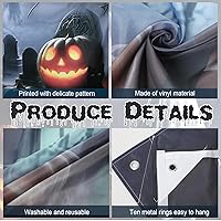 Preboun Halloween Ghost Garage Door Decoration 7 x 16 ft — image 3