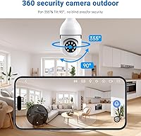 JWQPO T-CP8042LF-W3MB Light Bulb Security Camera — image 5