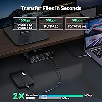 JCYMELE Thunderbolt 4 Docking Station 19-in-1 — image 7