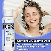 DHS SAL Shampoo - Maximum Strength for Psoriasis, Eczema, and Dandruff, 4oz — image 2