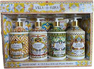 Home and Body Company Hand Soap Villa Flora Collection 16 FL/473ml Bottles Review