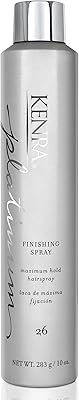 Kenra Professional Platinum Finishing Spray 26 | Maximum Hold Hairspray, 10oz