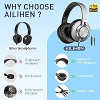 AILIHEN C90 Wired Headphones — image 7