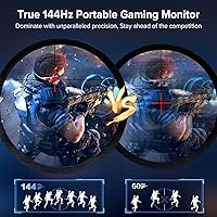 UPERFECT 17.3-inch 2K 144Hz Portable Gaming Monitor — image 3