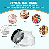 Tessco 24 Pack Plastic Jars with Lids 8oz — image 7