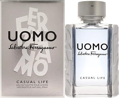 Ferragamo Uomo Ferragamo Casual Life Eau de Toilette Pour Homme, 3.4oz