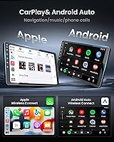 Fortdows Car Radio for Ford F150 2009-2014, 9-inch Touchscreen with Wireless CarPlay & Android Auto — image 3