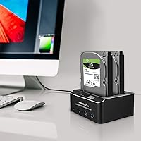 RSHTECH Dual Bay Hard Drive Docking Station 16TB — image 8