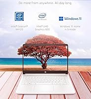 HP 14in Laptop, Intel Celeron N4120, 16GB RAM, 64GB eMMC, 256GB Micro SD — image 4