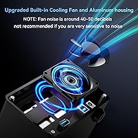 Cenmate 3 Bay Hard Drive Enclosure 60TB with Cooling Fan — image 4