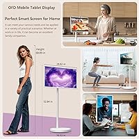 OFD 21.5-inch Portable TV on Wheels — image 9