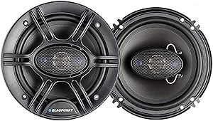 Blaupunkt GTS655M 6.5-Inch 250W Slim-Line 4-Way Coaxial Car Audio Speakers Review