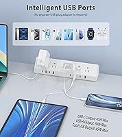 Jgstkcity Desk Clamp Power Strip 45W Fast Charging Station — image 6