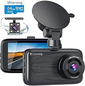 Milerong A25 Dash Cam with 32GB Card Review