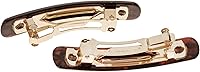 France Luxe Mini Rectangle Barrette, Mojave, Set of 2 — image 2