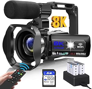 WIKICO 8K Camcorder A06 Review