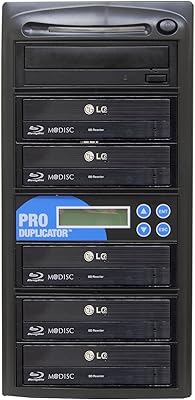 Produplicator 1 to 5 Blu-ray BD BDXL M-Disc CD DVD Duplicator