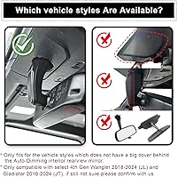 Mangoal 4K Dash Cam for Jeep Gladiator JT & Wrangler JL 2018-2024 — image 2